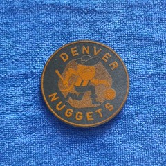 Nuggets Leather Iron on Patch For Hats And Accessories