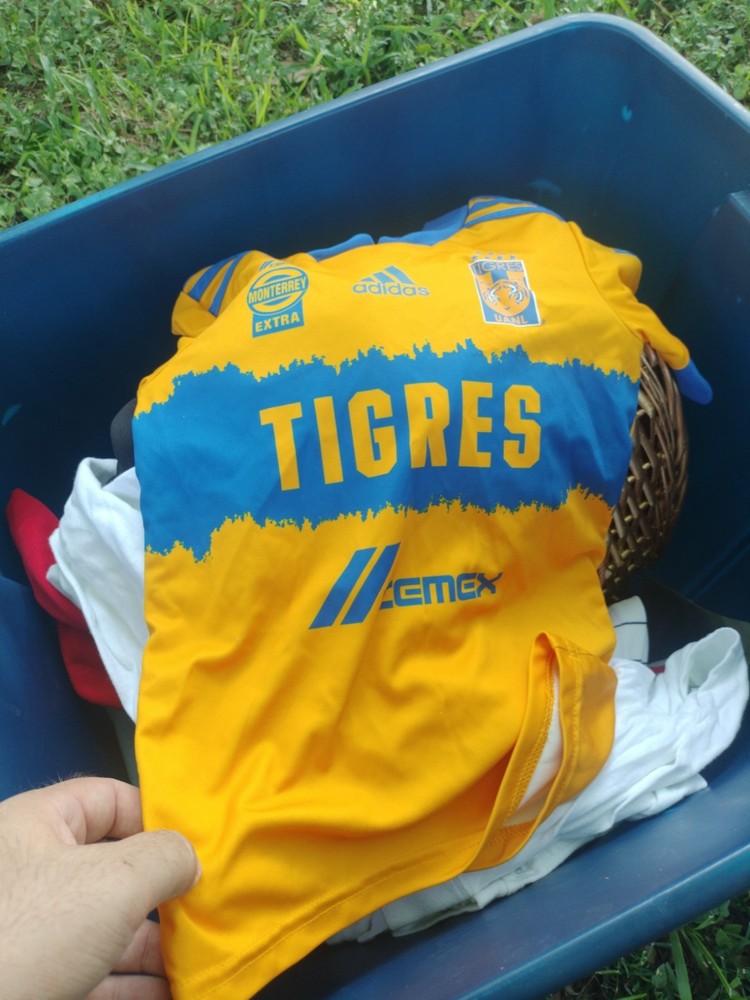 Kids UK 5-6y Us 2xs Tigers UANL football jersey Adidas Jersey