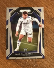 Jamie Shackleton 2020-21 Prizm Base Rookie #204 Leeds United RC