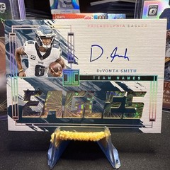 2024 Panini Impeccable – Team Names Autographs #5 DeVonta Smith /99