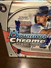 2025 Bowman Chrome Baseball MLB Factory New Sealed Mega Box