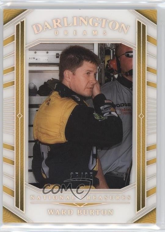 2024 Panini National Treasures Darlington Dreams 35/35 Ward Burton #DD-10 7tw