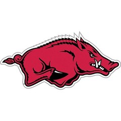 UNIVERSITY OF ARKANSAS Large Razorback Decal