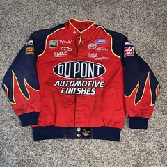 Vintage Kids Jeff Gordon Chase Authentics Drivers Line Racing Jacket Size M GUC