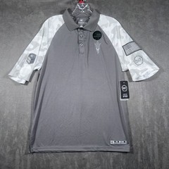 Arizona State Sun Devils Polo Shirt Medium Gray Camouflage Salute To Service