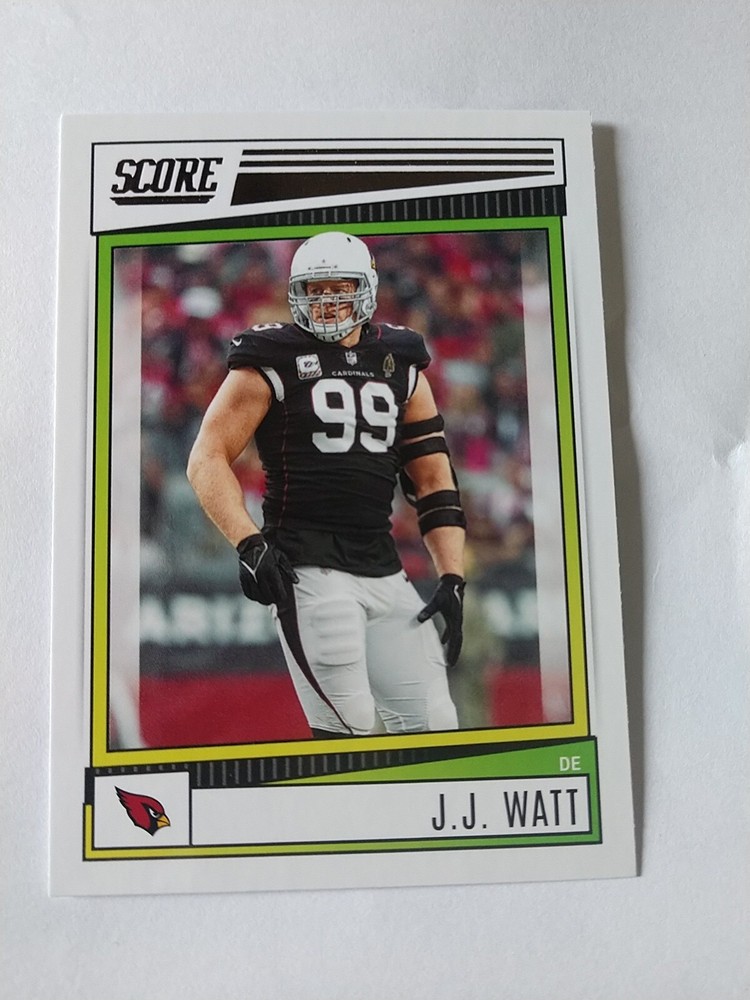 JJ Watt 2022 Panini Score Football # 149 Base Arizona Cardinals