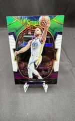 2022-23 Panini Select – Concourse Stephen Curry #27 Green White Purple Prizm