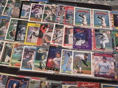 Roger Clemens Lot Of 400+ Cards Most 1986 To 1990s W/Inserts In Album Pages