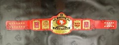 San Francisco SF 49ers Super Bowl Championship Belt