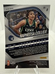 2025 Panini Prizm WNBA – Napheesa Collier #8 Orange Ice Prizm