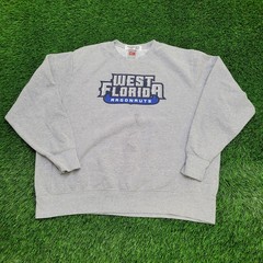 Vintage NIKE West Florida Sweatshirt 2XL 29×29 Boxy Baggy