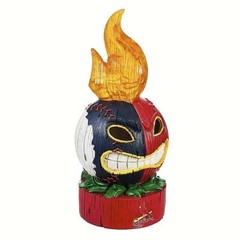 St Louis Cardinals Lit Tiki Team Ball Statue 12.2″ H x 4.92″ W x 4.72″D