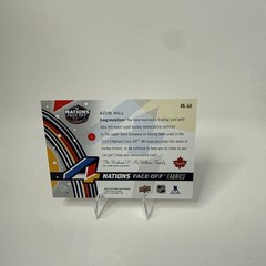 Adin Hill 2025-26 SP Game Used #4N-AH 4 Nations Face Off Fabrics Jersey