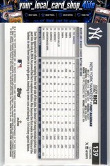 2025 Topps Chrome #139 Ben Rice Rookie New York Yankees