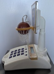 Vintage Los Angeles Lakers Back To Back Basketball Dunk Push Button Telephone