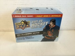 NEW 2 Upper Deck NHL 2021-22 Series One Hockey Trading Card BLASTER Box SEALED