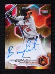 2023 Bowman’s Best of 2023 Gold Refractor 44/50 Braylin Tavera #B23-BT Auto 5×8