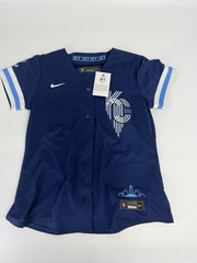 Nike Kansas City Royals City Connect Jersey Womens Size S Small Standard Fit NWT
