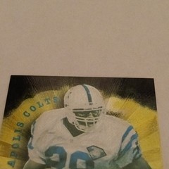 Pinnacle Select 1994 Select Rookie #SR1 Marshall Faulk Colts NFL Football Card