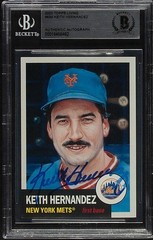 2023 Topps Living #634 Keith Hernandez Beckett Authentic Auto Signed Not PSA