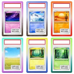 6-30pcs TPU Gradient Slab Bumper Guard Edge Protector Frame For PSA Graded Cards