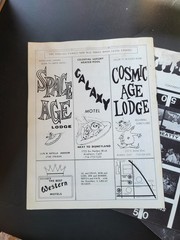 1968 Orange County Ramblers vs Las Vegas Cowboys Football Program Vintage