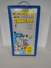 All Star Sports Locker Card Case 1980s Vinyl Tara Toy No. 8920 – Free Shipping
