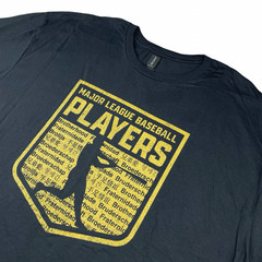 NEW Major League Baseball Players Association Team Issued T-Shirt Black • 2XL