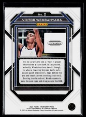 2023 Panini Prizm Draft Picks #2 Victor Wembanyama