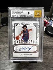2022-23 Panini Flawless – Excellence Signatures Cade Cunningham #ES-CCH /25 (AU)