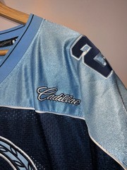 VINTAGE Y2K 2000’s CADILLAC ESCALADE STITCHED FOOTBALL JERSEY TITANS COLORWAY