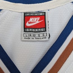 Vintage Nike Washington Wizards 98-99 Warmup Jersey Shooting Shirt Youth Large