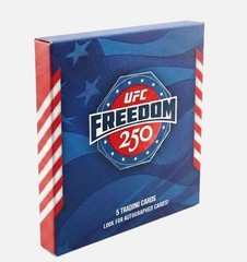 2026 Topps UFC Freedom 250 Hobby Box – PRESALE