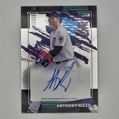 Topps 2026 Finest Anthony Rizzo Autograph Insert FA-RIZ Chicago Cubs