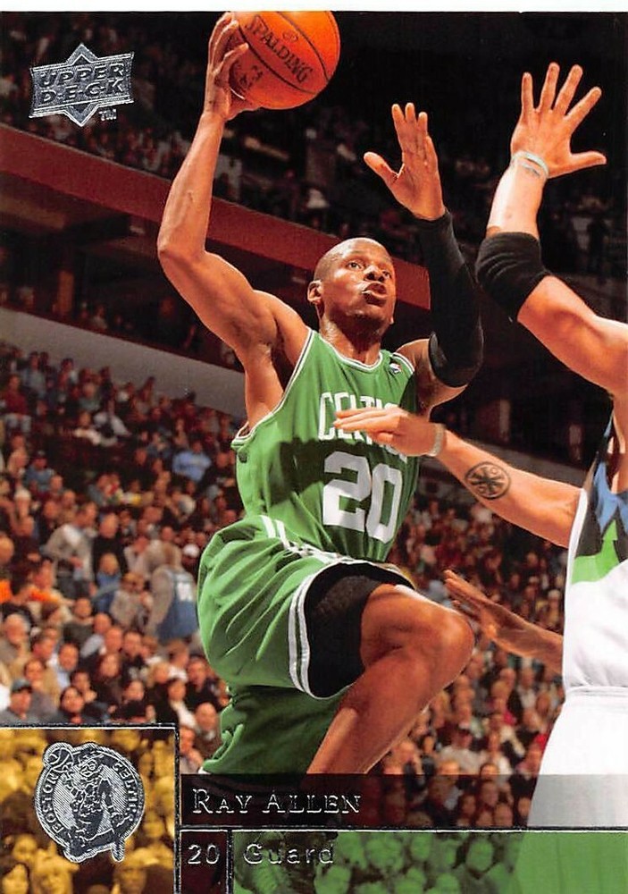 2009-10 Upper Deck #9 Ray Allen Boston Celtics 🔥🏀🔥