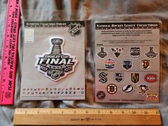 NHL 2017 STANLEY CUP FINALS PATCH NASHVILLE PREDATORS PITTSBURGH PENGUINS NEW