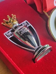 Arsenal Premier League Champions 2025/26 Medal & Mini Trophy Box Set