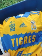Kids UK 5-6y Us 2xs Tigers UANL football jersey Adidas Jersey