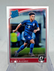 2018-19 Panini Donruss WESTON MCKENNIE Optic Rated Rookie #199 USA
