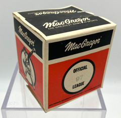 Vintage MacGregor Official League 97 Baseball Sealed Original Box 1960-70s Era