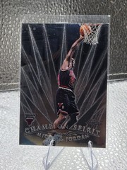 1998-99 Topps Chrome #CS1 Michael Jordan Champion Spirit