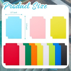 Store and Organize with 50 Durable Frosted Trading Card Dividers – 2.7 x 3.8 in