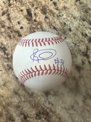 Rainiel Rodriguez Cardinals signed ROMLB Rawlings Baseball Auto Autograph COA