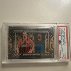 Panini Obsidian 2021-22 Zlatan Ibrahimovic AC Milan Eruption Relics E-ZI /50