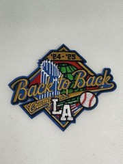 Los Angeles Dodgers 2025 World Series Champions Patch 4.5” X 4” Iron On