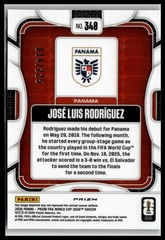 2026 Panini Prizm FIFA World Cup Jose Luis Rodriguez #340 Blue Wave Prizms #/225