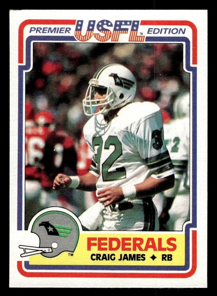 1984 Topps USFL Football 1-132 Pick & Choose – READ – Complete Your Set NM/Mint