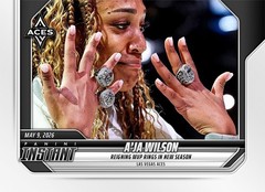 2026 Panini Instant WNBA #38 A’ja Wilson Las Vegas Aces – QTY