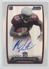 2013 Bowman Rookie Chrome Refractor Marcus Lattimore #RCRA-ML Auto RC 0k0