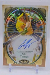 Topps 2026 Tier One Colby Thomas Athletics Tier One Xplosions Auto TIXA-CT /99